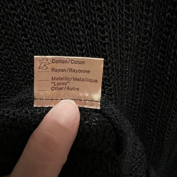 ZONDA Nellis Onyx black knit sweater - Picture 6 of 10